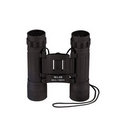 Compact 10 x 25mm Binoculars w/Case